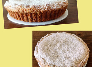 Una foto de Torta de ricota y pasas 😋😋