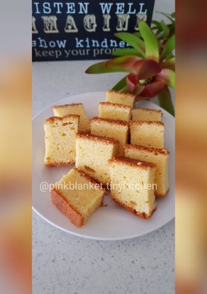 A picture of Mrs. Ng SK Butter Cake.