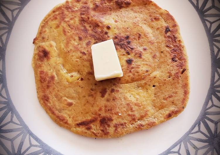 Easiest Way to Prepare Homemade Moong dal parantha😋