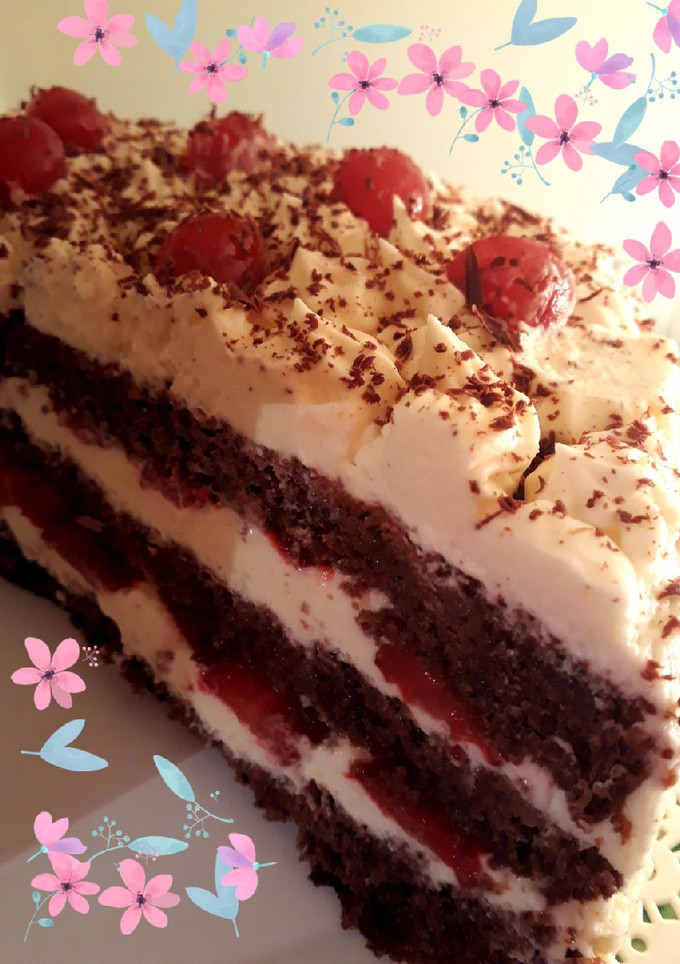 Una foto de Selva Negra (Mi versión)🎂