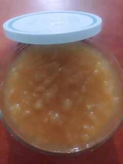عکسی از دستور مربای سیب🍎