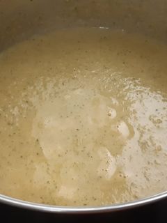 Una foto de Crema de brócoli
