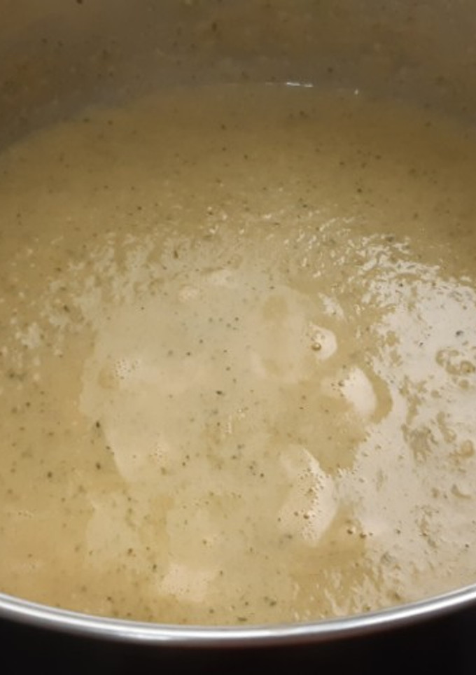 Una foto de Crema de brócoli