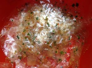 Hình của món Bánh tráng tỏi hành phi mỡ hành :3.