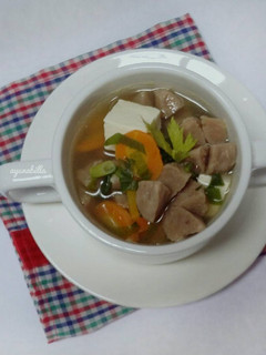 Foto resep Sop bakso tahu wortel