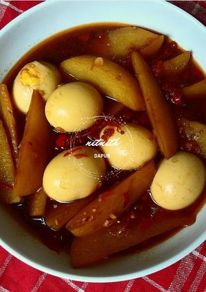 Foto resep Semur Telur Kentang