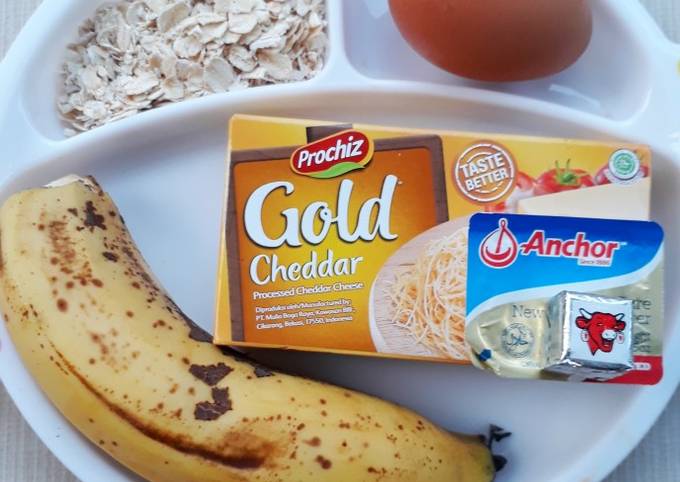 Resep Mpasi 8 Bulan Pancake Oat Banana Oleh Keyla Saka Cookpad