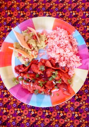 Una foto de Carne con Achiote (La leyenda del Tajín)