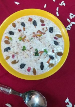 A picture of Kheer (puliya).