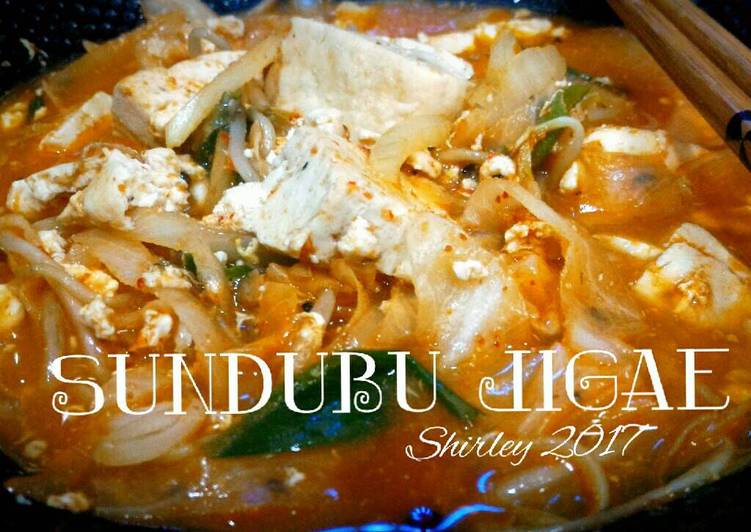 Sundubu JJigae (Sup tahu pedas)