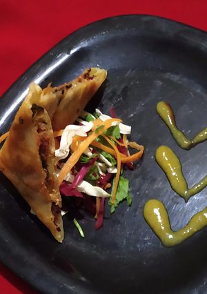 A picture of Paneer Crepes.