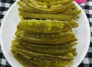 Hình của món Mứt vỏ bưởi.