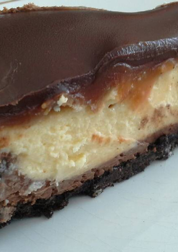 Una foto de Tarta de queso y toffee