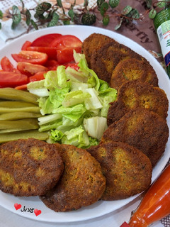 عکسی از دستور کتلت دال عدس 😋