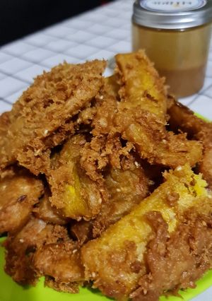 Foto resep Pisang goreng kriuk karamel wijen