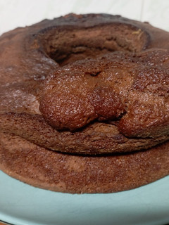Una foto de Bizcocho de chocolate con la Air fryer