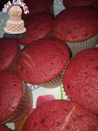 Simple Way Make Recipe Red velvet cupcakes that is  Makes Drooling, So Delicious}