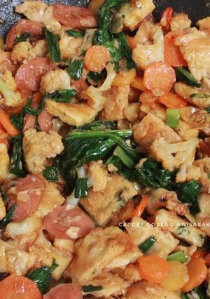 Foto resep Capcay Goreng Simpel
