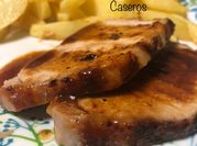 Una foto de lomo con paprika