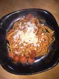 سباجيتي هوت دوج🍝