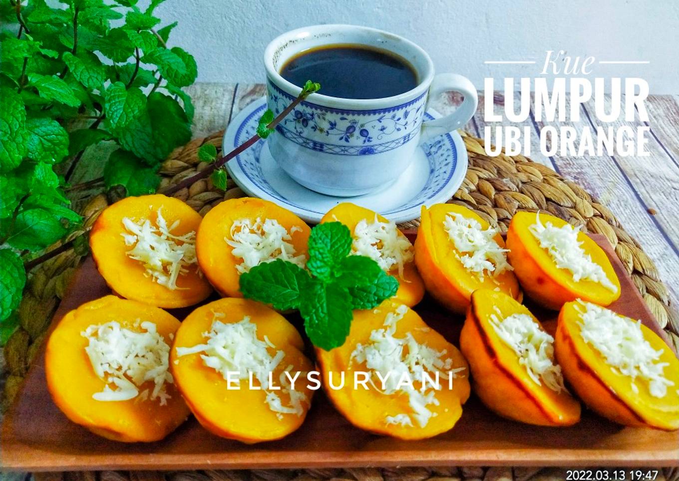 Kue Lumpur Ubi Orange Yummy Ceria