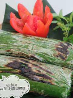 Foto resep Nasi Bakar Ayam Suir Daun Kemangi