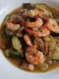 Wok de verduras sin salsa de soja