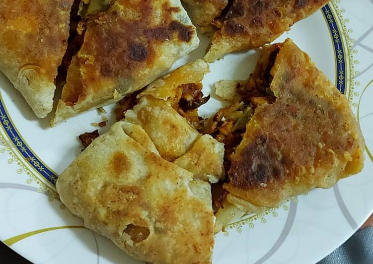 Simple Way to Prepare Ultimate Mughlai chicken paratha