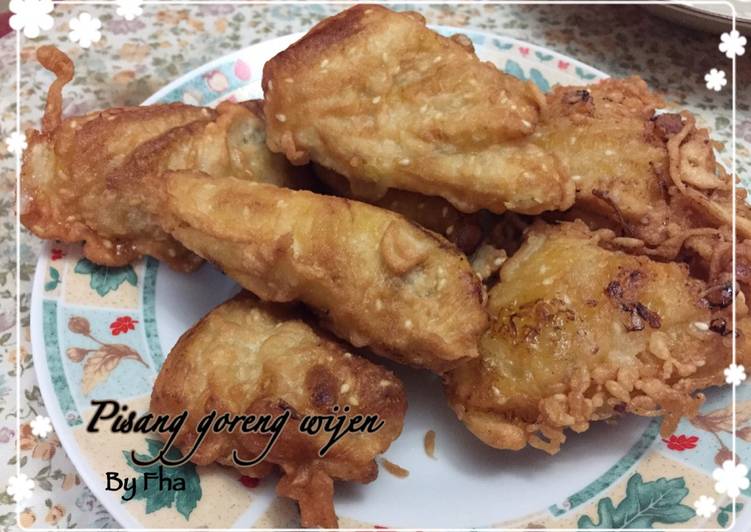 Pisang Goreng Wijen