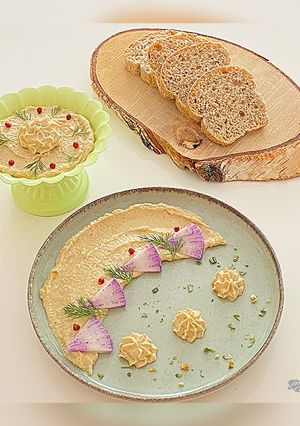Une photo de Houmous d'aubergine
