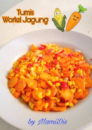 Foto resep Tumis Wortel Jagung