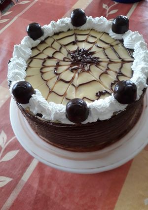 Mascarpone-s, citromos torta recept fotója