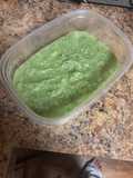 Puré de espinaca