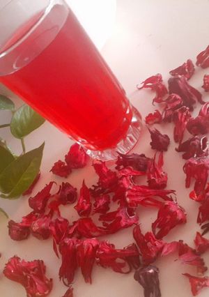 عکسی از دستور شربت چای ترش
