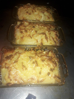 صورة لوصفة غراتان البطاطا بالدجاج والجبن