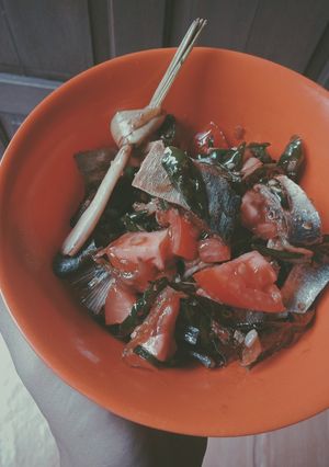 Foto resep Ikan asin cabe hijau + saos tiram