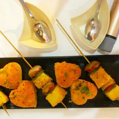 A picture of Dhokla Tikka.