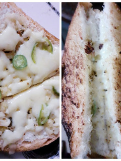 சில்லி சீஸ் டோஸ்ட்/சான்விச் (Chilli Cheese Toast Recipe in tamil) செய்முறை முக்கிய புகைப்படம்