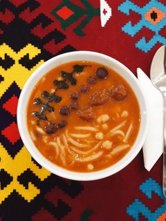 عکسی از دستور اَرشته آشی (آش رشته اردبیل)