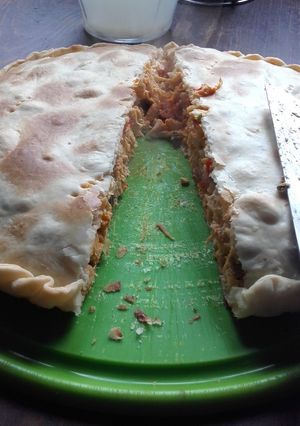 Una foto de Tarta de pollo