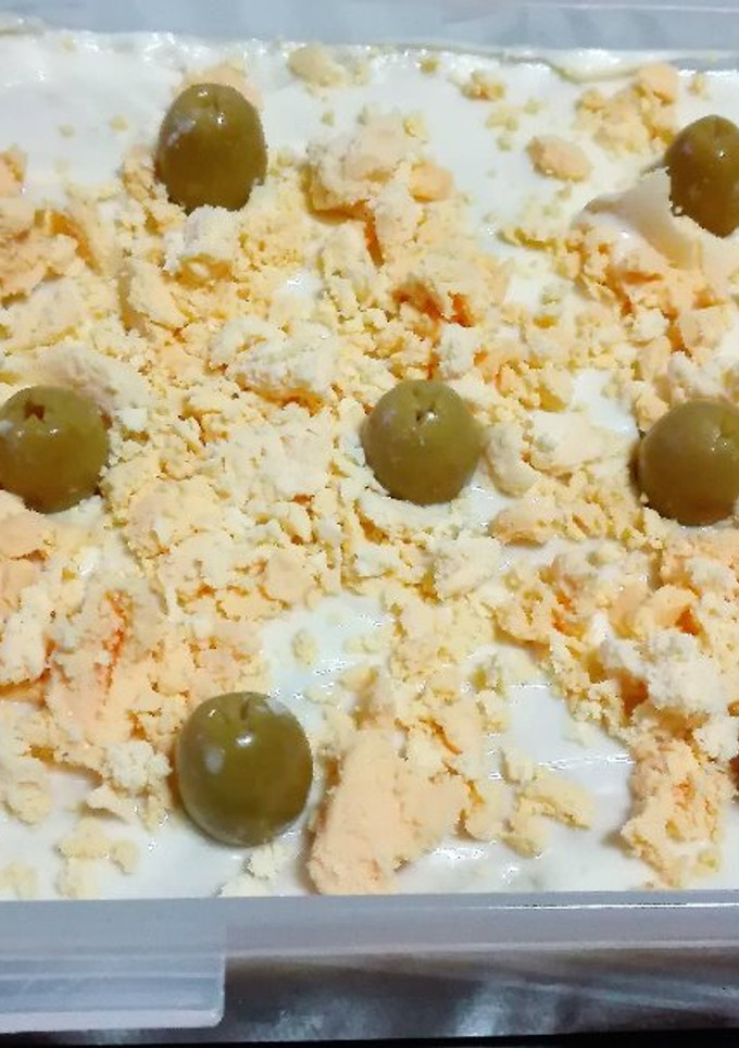 Una foto de Ensaladilla light para tupper