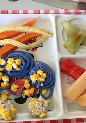 รูปของ มีทบอลข้าวโพด🌽 (อาหารเด็ก/ไม่ปรุงก่อนขวบ)