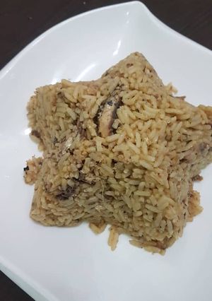 A picture of Sardine jollof.