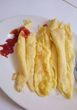 Foto resep Telur Gulung sedikit minyak
