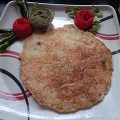 A picture of Suji uttapam.