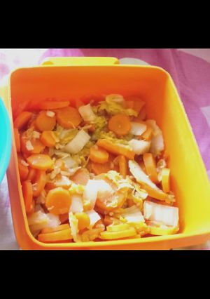 Foto resep Sayur Wortel + Sawi Putih