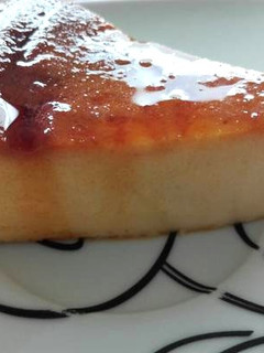 Una foto de Flan de queso de cabra sin horno
