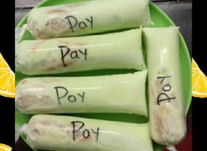 Una foto de Bolis gourmet de pay de limón