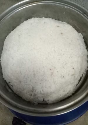 Foto resep Memasak nasi dengan panci kukusan