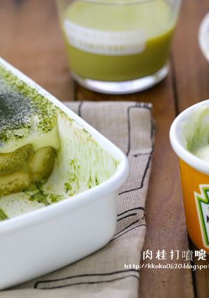 抹茶棉花糖提拉米蘇 的食譜成品照片
